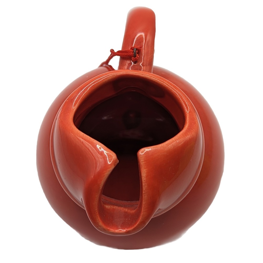 Seasons of Cannon Falls Red Orange Ball Pitcher Yellow Disc Jug Ornaments - Picture 6 of 15